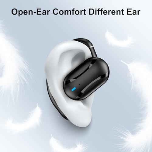 SIXTHGU Open Ear Headphones, Wireless Earbuds Lightweight Adjustable Ear Hooks, Clear Calls, 36H Playtime, Ultra-Comfort, Powerful Sound, Bluetooth 5.4 Earbuds — view 2