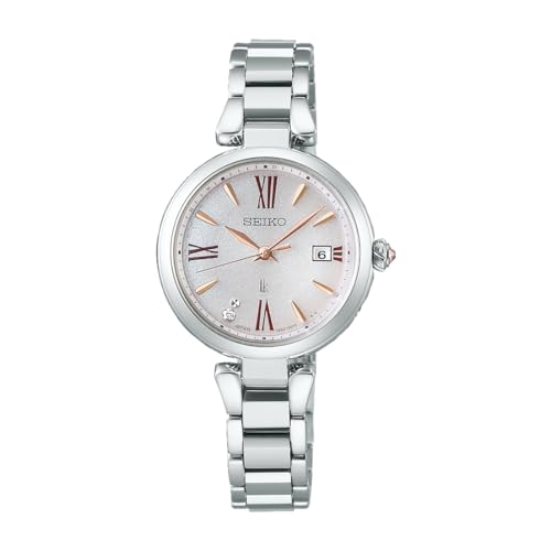 [セイコーウオッチ]LUKIA(ルキア) Grow ソーラー電波 チタン ラウンド型 SSQW081 レディス