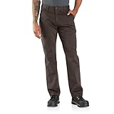 Carhartt Arbeitshose für Herren aus Twill, legere Passform Gr. 46W x 30L, Dark Coffee (Closeout)