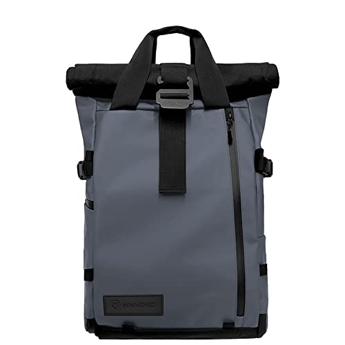 Image of WANDRD PRVKE 21L Photography Bundle: Weather-Resistant Travel & Camera Backpack with Laptop Sleeve, Quick Side Access, Clamshell Opening - Ideal Photography & Travel Bag (Aegean Blue)