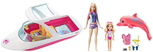 Barbie Dolphin Magic Ocean View Boat y Muñeca miniatura 3