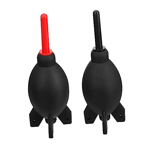 FELTECHELECTR 2pcs Blown Camera Lens Air Blower SLR Camera Lenses Compressed Air Duster Computer Duster Digital Cameraa Camera Lens Blower Mini Room Dust Cleaner Blower Red