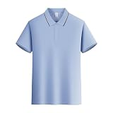 [FHLHY] ポロシャツ ビジネス メンズ Tシャツ 半袖 カジュアル 無地 夏服 シンプル 複数の色