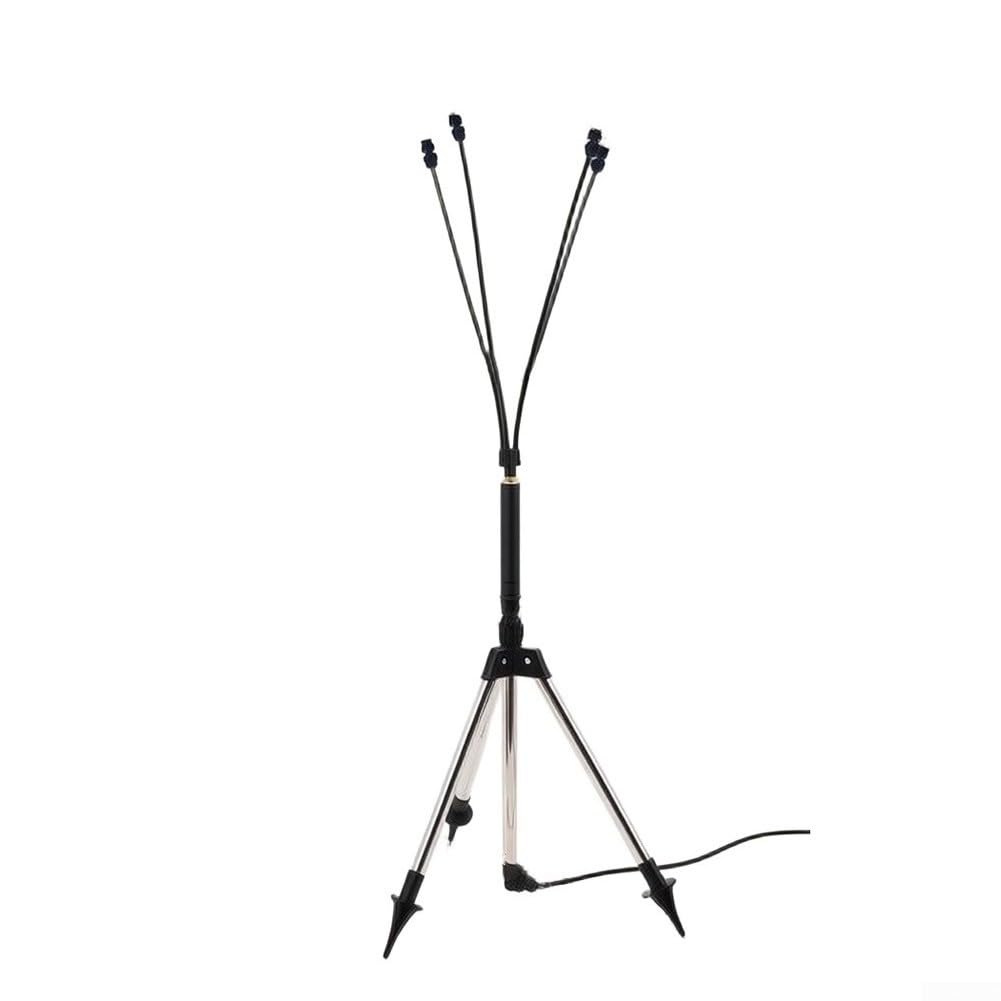 Sistema di nebulizzazione per esterni, regolabile, ugello in ottone da 1,8 m, kit per irrigatore da giardino per piscina