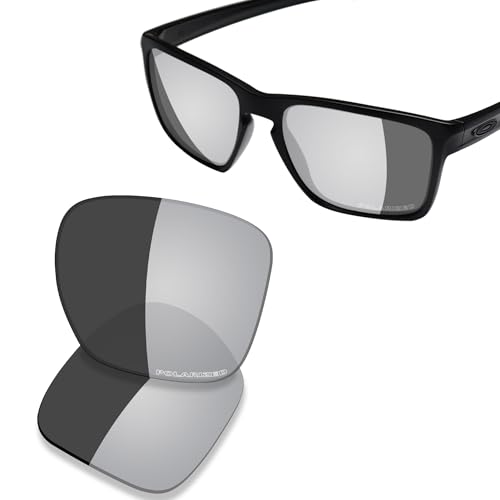 Image of SAUCER Premium Replacement Lenses for Oakley Sliver XL OO9341 | Sliver XL Low Bridge Fit OO9346 Sunglasses