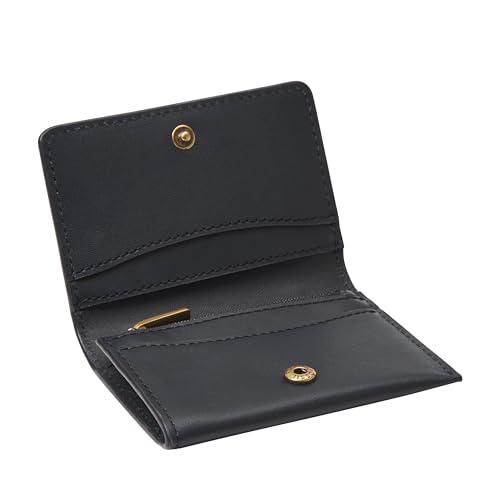 Image of Fossil Men's Westover Leather Slim Minimalist Snap Bifold Wallet, Insignia Blue (Model: ML4642545)