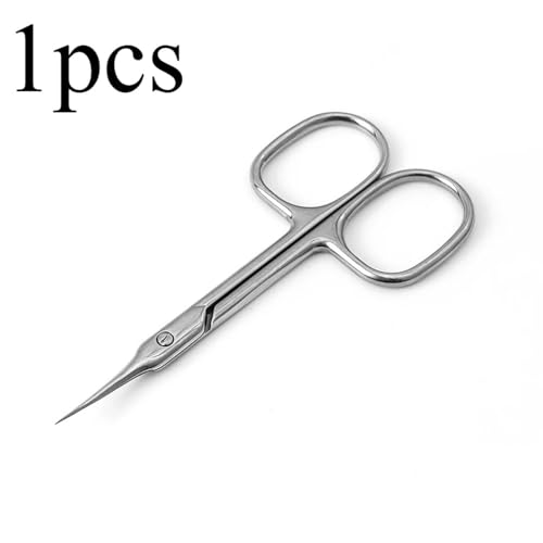 Outils de manucure professionnels avec ciseaux à cuticules en acier, BH01 - 5
