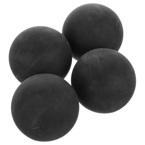 BESTonZON 4pcs Mini Hollow Reaction Training Balls High Elasticity Rubber Balls for Reflex Improvement Lightweight and Portable Design for Indoor and Outdoor Use for Athletes