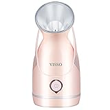 GENERI Pink フェイススチーマー スチーマー美顔器 美容スチーマー ナノ超微粒化技術 温熱ケア 顔保湿 補水 潤い 乾燥対策 毛穴の清潔 スキンケア用品補助 全肌質適用 家庭用SPA 操作簡単 日本語説明書付き