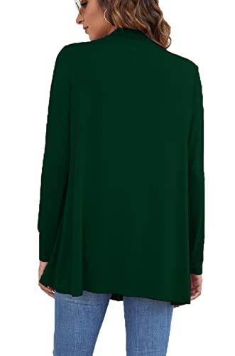 Image of Ladlop Women's Lightweight Open Front Cardigans Long Sleeve Casual Soft Drape Fall Cardigan