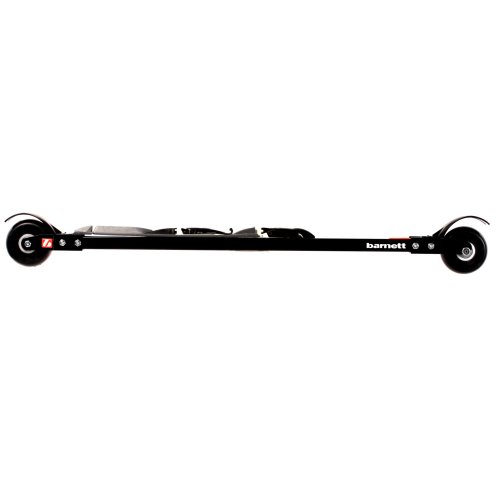 RCE Entry Skiroll Trainer con tecnologia originale con cinghie per piedi, nero, taglia: 610