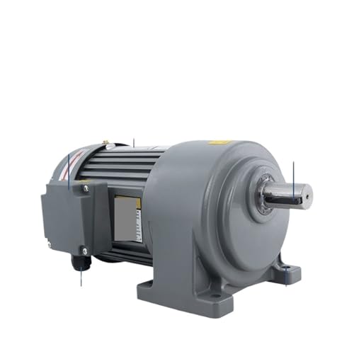 Motor asíncrono CH18-100-3-250 trifásico de 100W con reductor horizontal para velocidad de máquinas