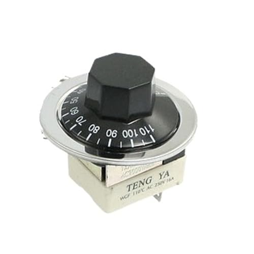 Thermostat capillaire 16A 250V avec bouton rotatif de réglage précis