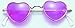 Produktbild Heart Shaped Specs - Pink