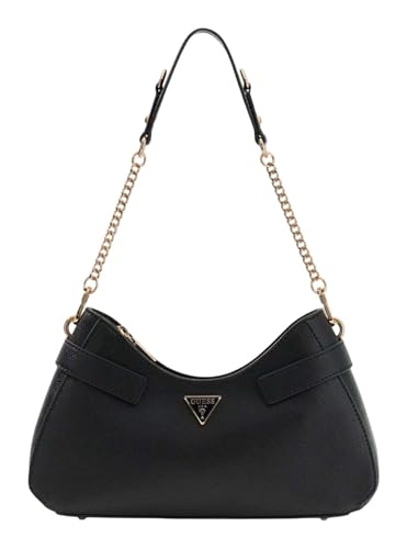 Sac à épaule GUESS noir Serenova shoulder bag chic tendance urbaine