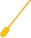 SPARTA Industrial Tank Brush Pipe Brush, Drain Brush with Handle for Commercial Kitchens, Polyester, 30 Inches, Yellow