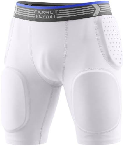 Exxact Sports Rebel 5-Pad Youth Football Girdle...