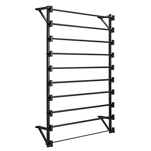 UWYTGF Scarf Hangers Black Metal Scarf Pants Organizer Holder Stylish,Space Saving Thickness Scarf Display Rack for Home Retail Craft,Easy to Put Together,OneColor,70Cm X 20Cm X 120Cm