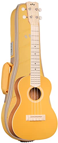 Image of Cordoba 15CM Matiz Mango Concert Ukulele with Color-Matching Recycled Nylon Gig Bag