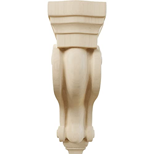 Ekena Millwork COR03X06X10TSRW Boston Traditional Scroll Wood Corbels thumb #1