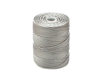 C-LON Bead Cord, Argentum - .5mm, 92 Yard Spool