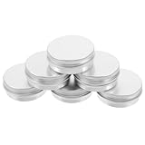 Rangement complet : idéal pour ranger de petits objets, des bijoux et des médicaments, boîtes offrent une solution de rangement multifonctionnelle, petit récipient en métal avec couvercle, pots de lotion