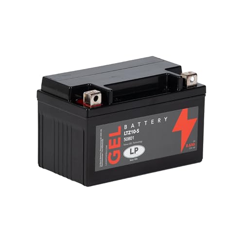 Batería Moto Gel 12V 8.6Ah 160CCA Landport MG LTZ10-S acumulador de recambio para motocicleta