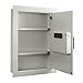 In-Wall Safe - Home or Business Safe with LED Keypad and 2 Manual Override Keys - Protects Cash, Jewelry, Passports, and More by Paragon Safes (Cream)