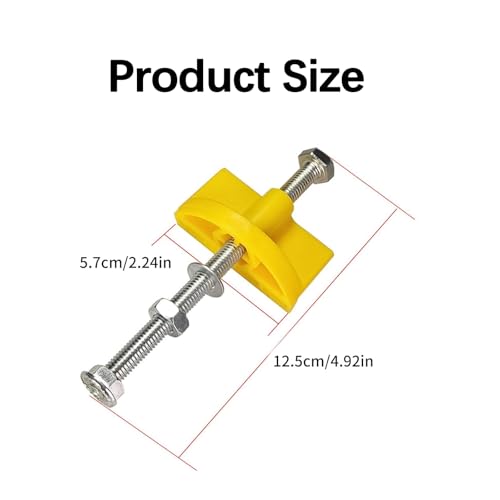 Gdraco 10Stk Fliesenträger Keramikfliesenhalter, 2-9.5cm Fliesenhöhenversteller, Wandfliesenhöhen-Locator geeignet für Hausrenovierung Dekoration, Hausdekorationsmeister verwenden Gadgets