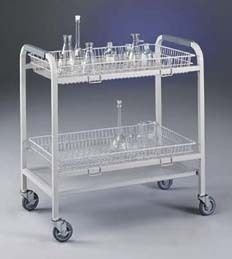 Laboratory Glassware Cart Basket, Large