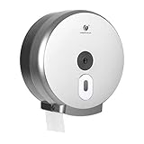 Anself CHUANGDIAN Wall-Mounted Bathroom Big Tissue Dispenser Round Paper Towel Storage Box