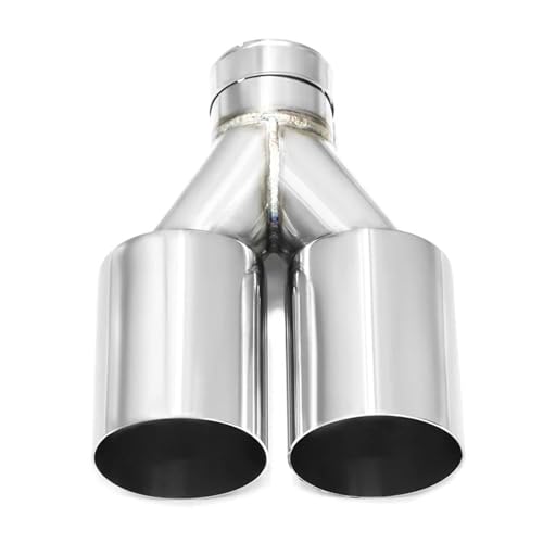 Tuyau d'échappement en acier inoxydable ID63MM embout de pot monobloc sport