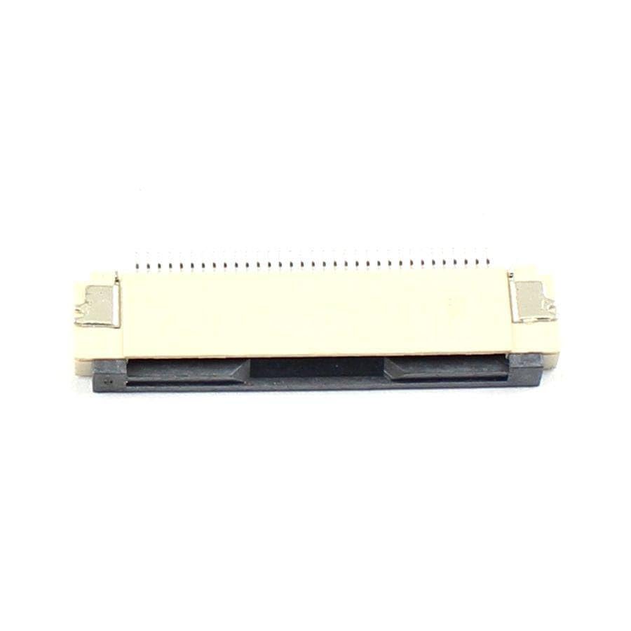 Generic 50 Pcs FPC FFC 0.5mm Pitch 33 Pin Flip Type Ribbon Flat Connector Bottom Contact