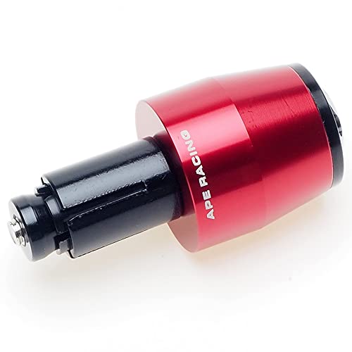 Ape Racing 81-I032-00 Motorcycle Handlebar Ends - Ape Racing Universal Billet Aluminum Bar End Cap Plugs Weights For 7/8 Inch Bars Or 1 1/8 Inch Fat Bars Fit Any Motorcycle Dirt Bike Scooter thumb #5