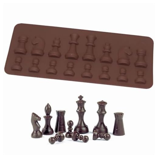Silicone Chocolate Mold International Échecs Formes Gâteau Au Chocolat Gelée De Glace Fondant Moule Moule De Cuisson pour DIY Bonbons Gâteau Topper Décoration