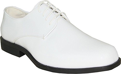 VANGELO Men's Tuxedo Shoe Tux-1 Wrinkle Free Dress Shoe