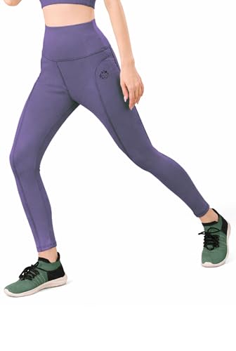 Image of Women High Rise Gym Wear Tights Stretchable Yoga Pants Fitness Leggings Gym Pants Multipurpose Slim Fit Track Pant Workout Active Wear Lower