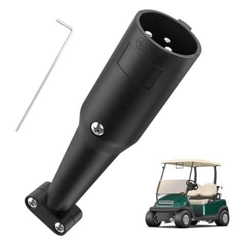Panglong Club Car Charger Plug 48V, Golf Carts 48V Charger Cord Plug, Suitable for 1995-Up Club Car DS and Precedent Golf Carts, OEM #101828901, 1018289-01 Cover