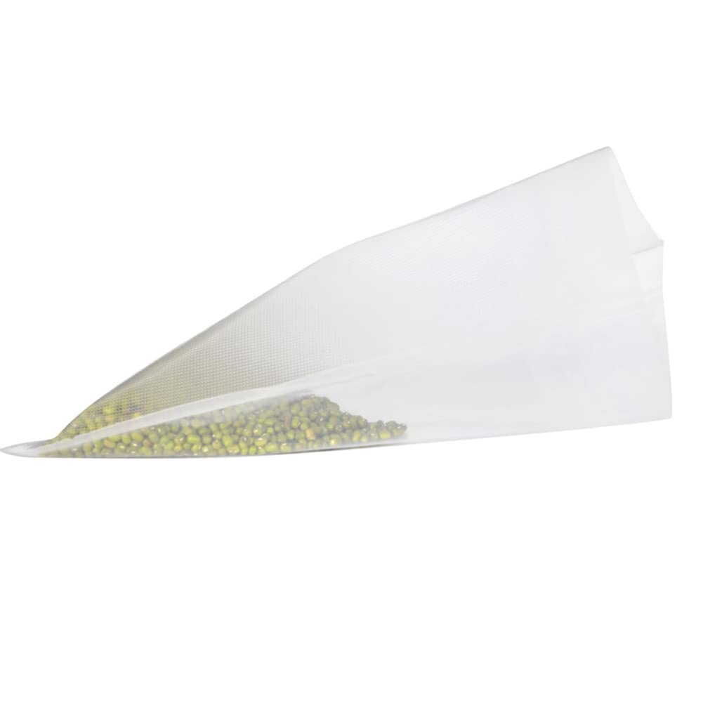 ZYWUOY Lot de 100 sacs d'emballage sous vide respectueux de l'environnement et résistants aux perforations pour la cuisine et le stockage des aliments