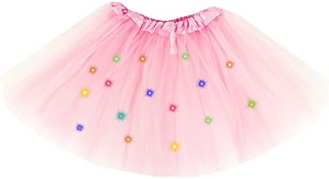 Girl's Tutu Skirt, 3 Layer Tulle Princess Tutu Baby Skirt Dress Up Princess Prom 3-10 Years