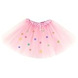 Girl's Tutu Skirt, 3 Layer Tulle Princess Tutu Baby Skirt Dress Up Princess Prom 3-10 Years