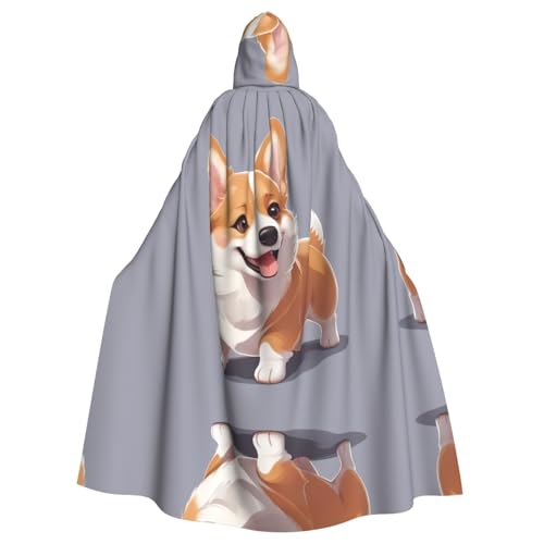 Cape à capuche Little Corgi : l'idée cadeau idéale pour adulte
