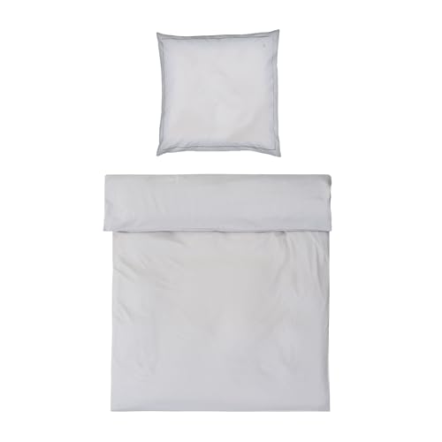 MÖVE Luksusowy zestaw pościeli 155 x 220 cm + 80 x 80 cm ze 100% bawełny, Moonlight
