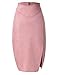 Bellivera Skirts for Women Trendy Stretchy Pencil Skirt FF21 Pink XL