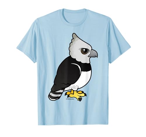 Cute Cartoon Harpy Eagle Birdorable Bird of Prey Raptor T-Shirt