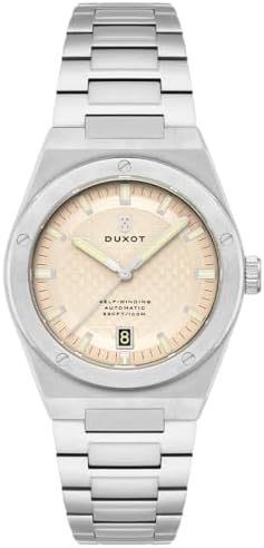 Bastia Automatic Noronha - Reloj de edición limitada para hombre, 40 mm, con pulsera de acero inoxidable macizo DX