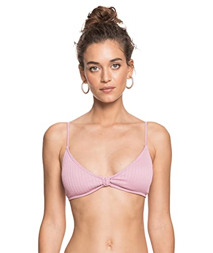 Roxy Stay Golden haut de bikini bralette ajusté pour nager et bronzer cet été
