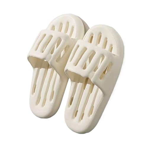 Beach Sandals Bathroom Slippers with Drain Holes Women Men Non-Slip Home Slippers Quick Drying Shower Slides EVA Shower Shoes Outer Slippers