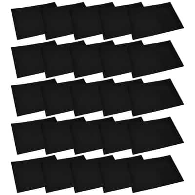 24 Pack: 22”; x 28”; Black Poster Board by Creatology™