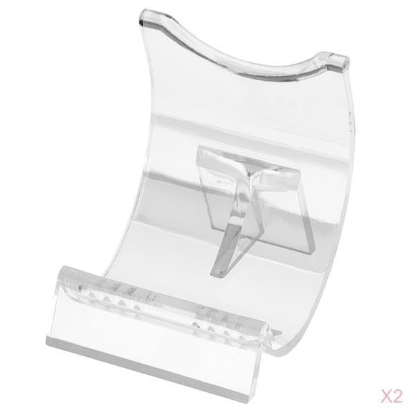 Enakshi® Lighter Display Stand Acrylic Easel Holder Base for Lighter Gift | PVC-Free, Archival Safe, Clear Acrylic | 5x5x4cm Two-Pack | Collectors & Hobbyists | Ideal for Wall or Table Displays-image-32